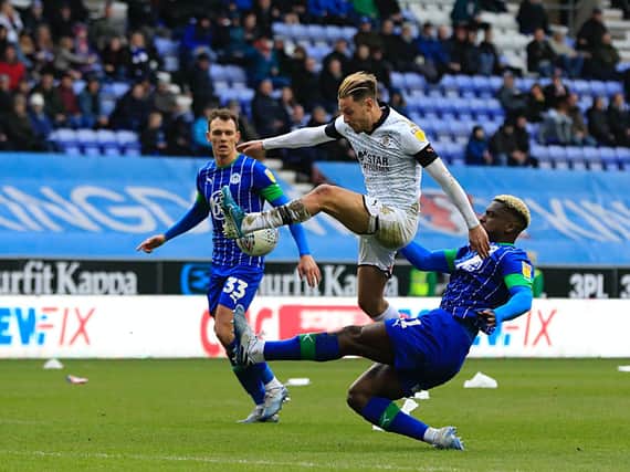 Luton held Wigan to a 0-0 draw back in March