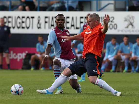 Steve McNulty during his time with Luton
