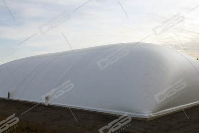 An architect's example of the proposed sports dome