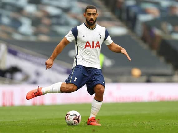 Cameron Carter-Vickers in action for Spurs during their pre-season win over Birmingham on Saturday