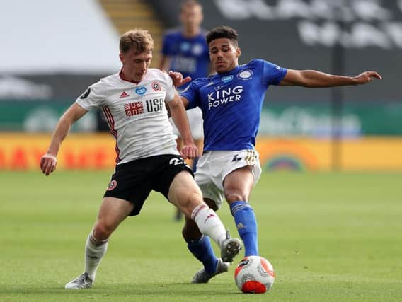 James Justin in Premier League action for Leicester City last season