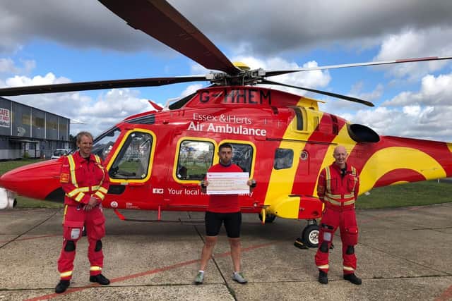 Charity cycle to raise money for the Essex and Herts Air Ambulance