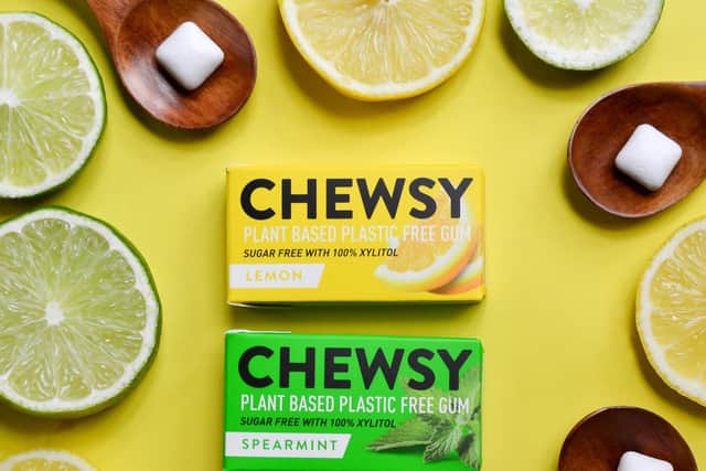 Chewsy is the UK’s first organic, plastic-free chewing gum brand