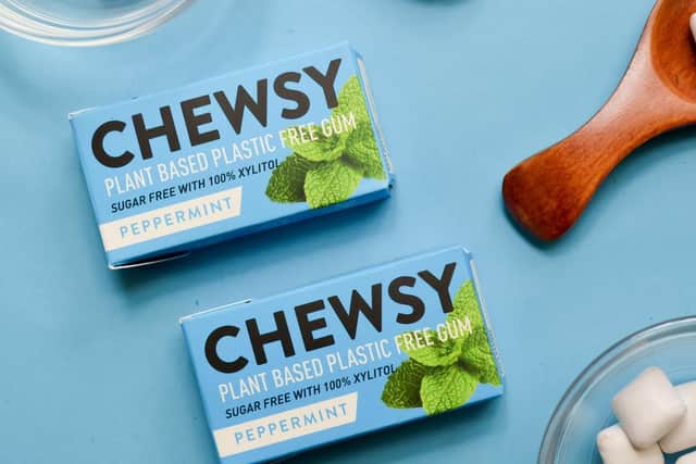 Chewsy is the UK’s first organic, plastic-free chewing gum brand