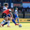 Cameron Carter-Vickers during his loan spell with Luton last season