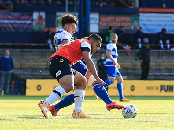 Cameron Carter-Vickers during his loan spell with Luton last season