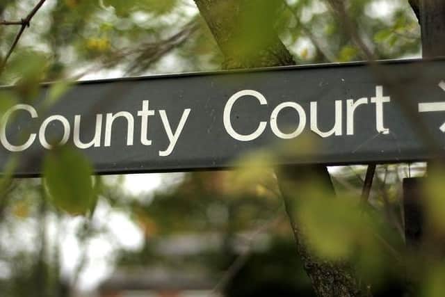 County Court stock image