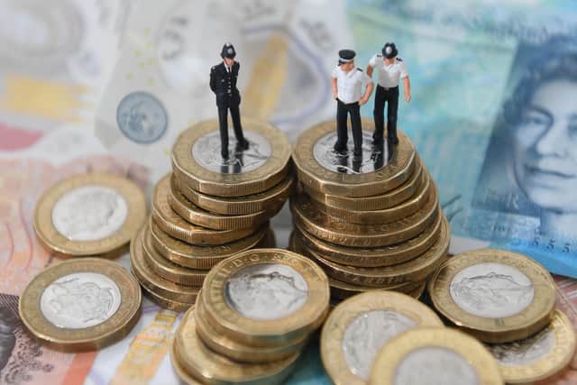 The force collected proceeds of crime worth £48,200 in the year to March