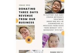 Irmak BBQ are raising money to help their baby cousin