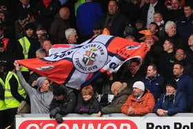 Luton had hoped to welcome some fans back for this weekend's game against Derby County