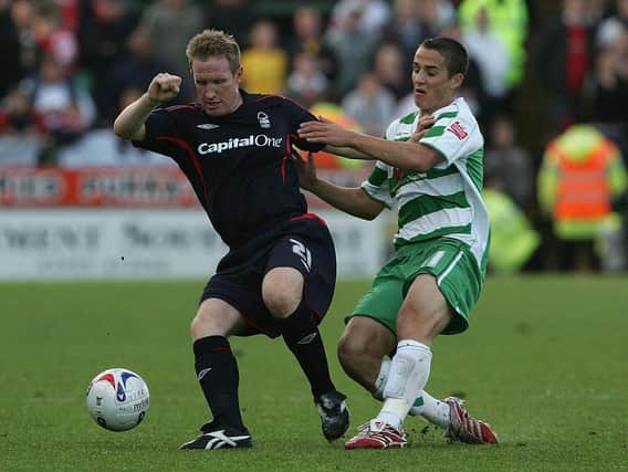 New Luton first team coach Chris Cohen during his days with Yeovil Town