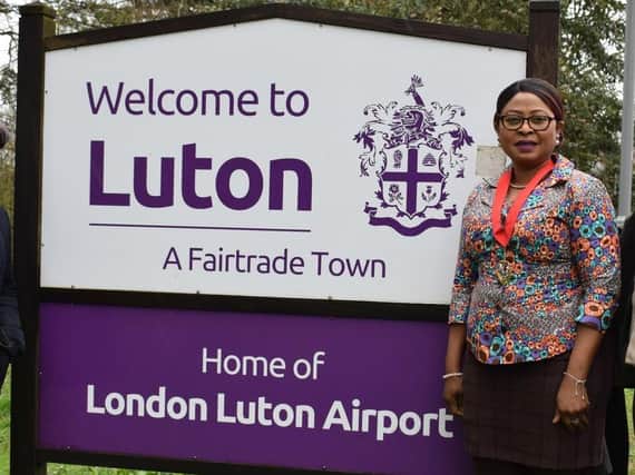 Cllr Maria Lovell is the new mayor of Luton