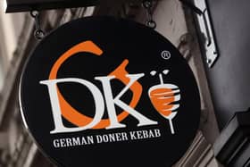 Luton German Doner Kebab served with Tripadvisor Travellers' Choice Award