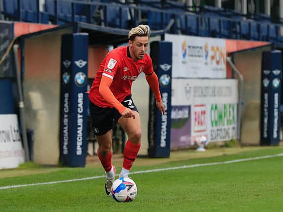 Luton attacker Harry Cornick could feature against Sheffield Wednesday