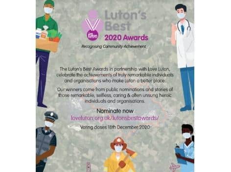 Nominations still open for Luton’s ‘unsung heroes’ awards