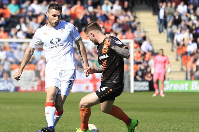 Stephen O'Donnell in action for the Hatters
