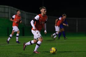 Jake Peck was on target for the Hatters U21s against Charlton