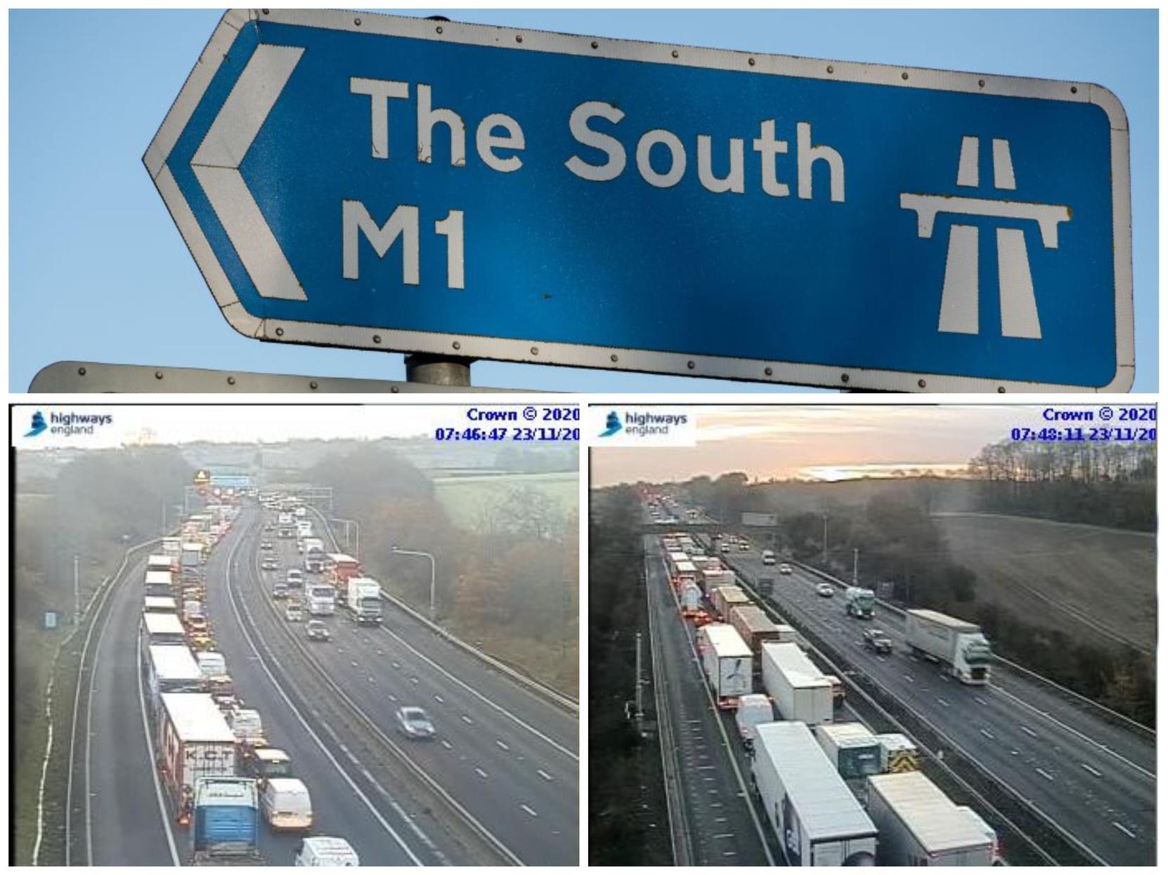 travel update on m1 southbound