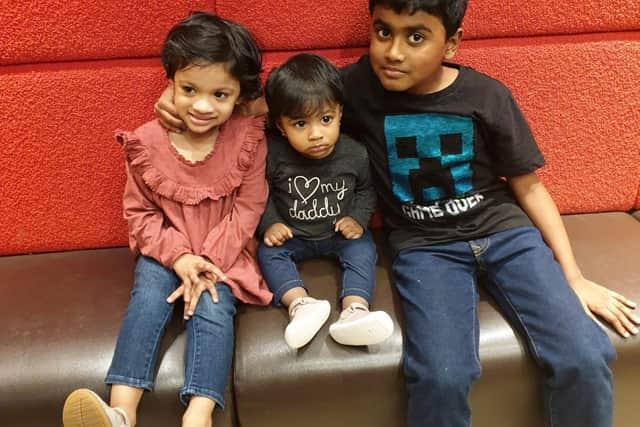 Amir and his two sisters