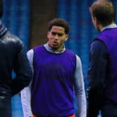 Town striker Sam Nombe has been on the bench four times since joining from MK Dons