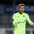 Town stopper Harry Isted has been with Wealdstone this term