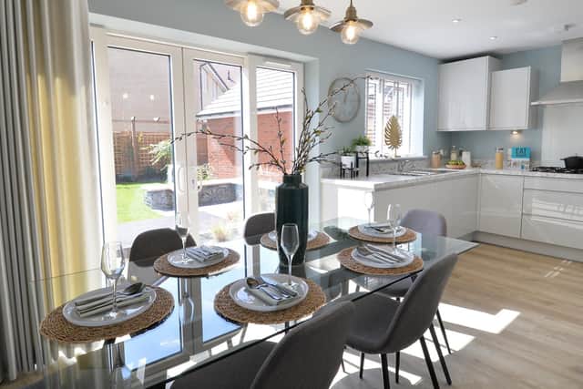 A typical Bellway Northern Home Counties showhome interior