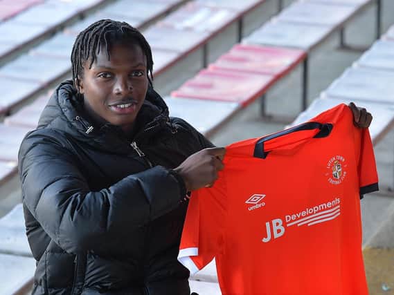 TQ Addy scored for Luton U21s against Crystal Palace