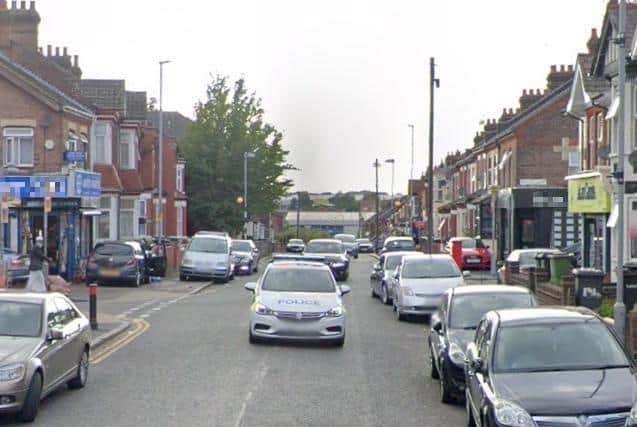 The fight occurred in Dallow Road and saw offenders flee towards Malvern Road (left exit) and Shirley Road (right exit)