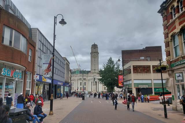 Luton town centre