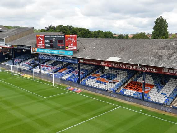 Luton are back at Kenilworth Road this weekend