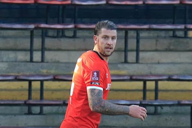 Town midfielder George Moncur