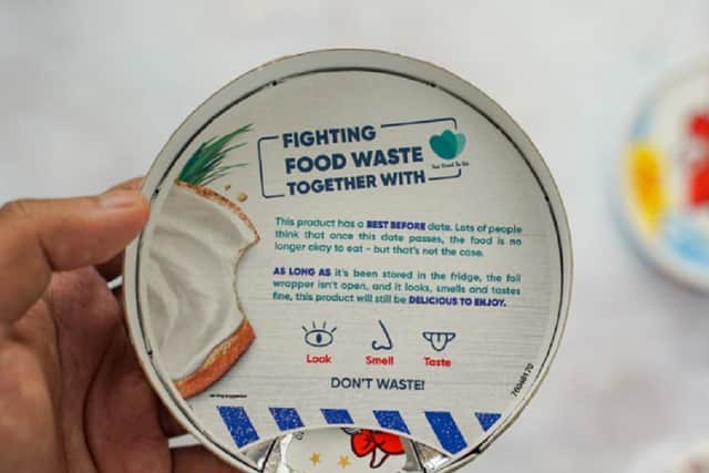 Anti-food waste innovators are calling on people in Luton to reduce waste by trusting their senses over sell by dates