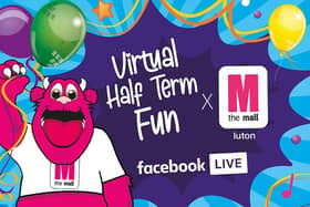 Fun-filled sessions are lined up next week on The Mall Luton's Facebook page