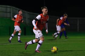 Jake Peck was on target for the Hatters U21s