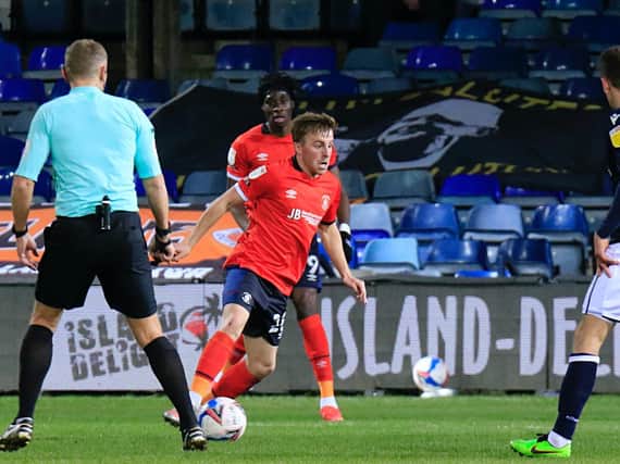 Joe Morrell was one of five changes made by Hatters boss Nathan Jones last night