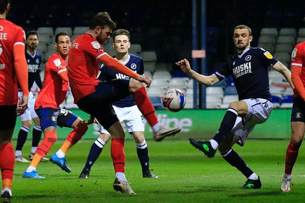 Ryan Tunnicliffe gets stuck in against his former side Millwall on Tuesday night