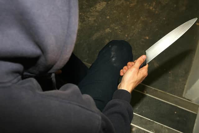 Bedfordshire Police recorded 648 offences involving a knife or a sharp weapon in 2019-20