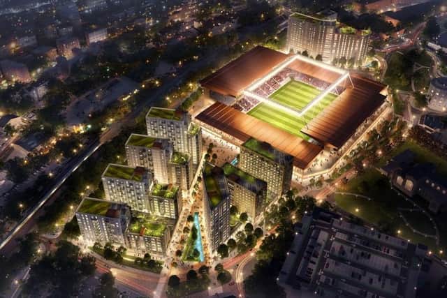 An artist's impression on how Power Court will look