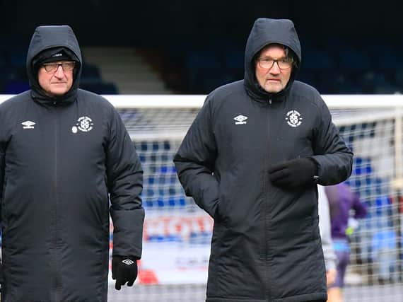 Hatters assistant boss Mick Harford