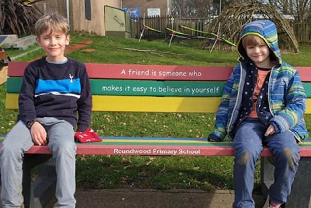 The money went towards the purchase of a friendship bench