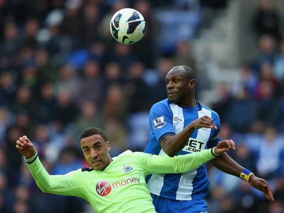 Emmerson Boyce in action during his Wigan days