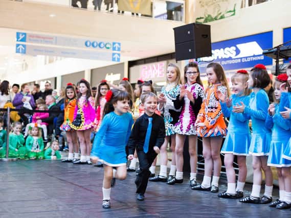 St Patrick's Day has been a stomping success in The Mall in previous years!
