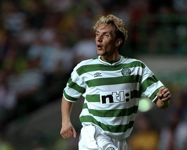 Former Hatter Vidar Riseth during his time at Celtic