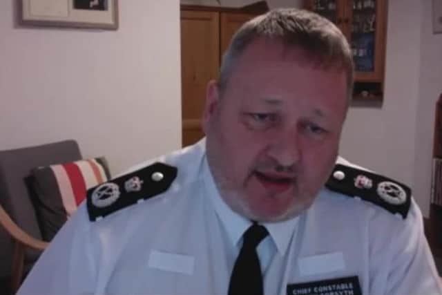 Chief Constable Garry Forsyth