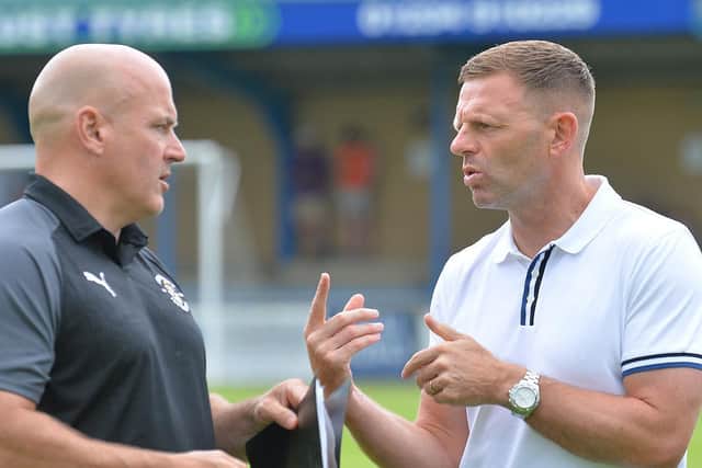 Graeme Jones has left Luton along with assistant boss Gary Brabin