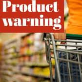 Product warning