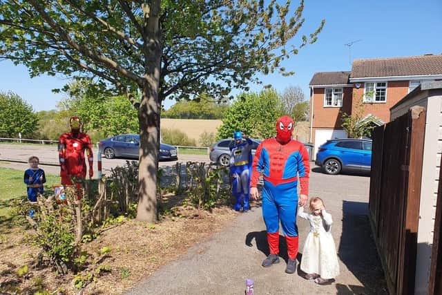 Superhero Walk for the NHS