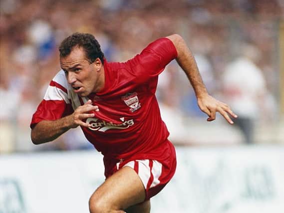 Ronnie Rosenthal in action for Liverpool