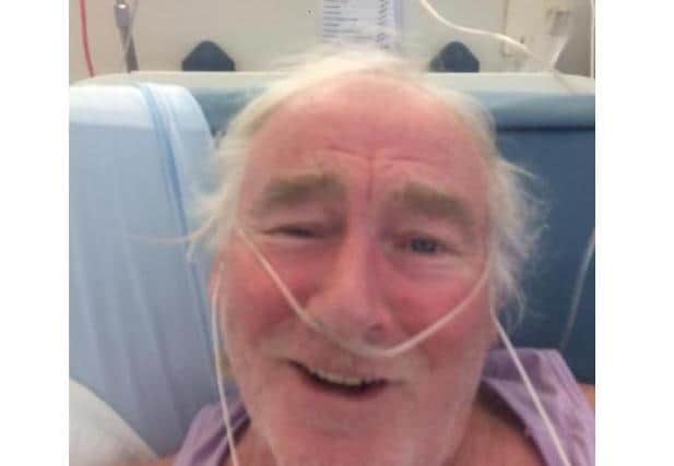 Neil Mead, 64, is in Stoke Mandeville Hospital recovering from covid-19