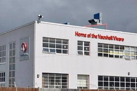 The Vauxhall plant in Luton